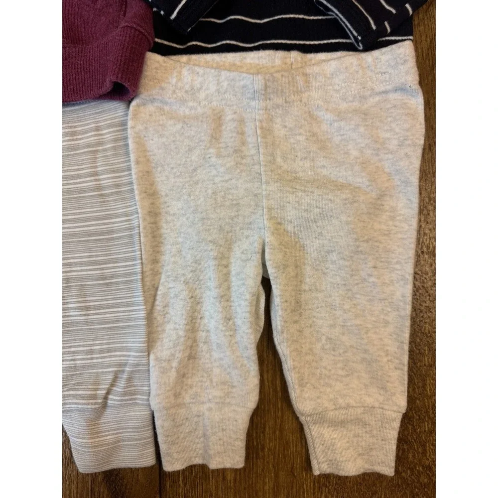 Carters Baby Boy 3 Months‎ Outfit Bodysuits Pants Zip Hoodie Jacket Clothes Lot